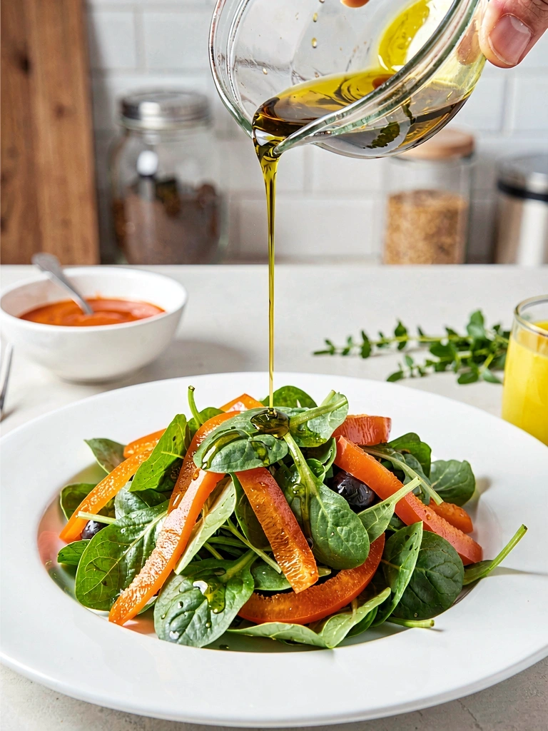 Ingredientes frescos mediterráneos