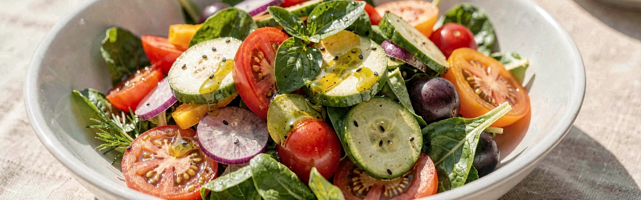 Alimentación equilibrada y colorida